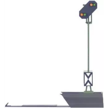 Märklin 76480 H0 Φωτεινό σήμα μπλοκ με προειδοποιητικό σήμα, LED, ψηφιακό