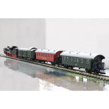 Märklin 81874 Z Σετ εκκίνησης ατμοκίνητου εμπορικού τρένου - BR 89.0, εποχή III, 3 βαγόνια, οβάλ γραμμή, αναλογικό DC 081874