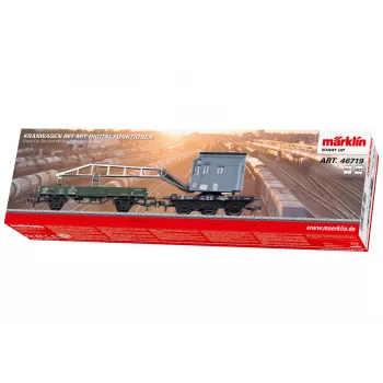 Märklin 46719 H0 Ψηφιακός σιδηροδρομικός γερανός DB