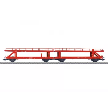 Märklin 47180 H0 Διπλό βαγόνι μεταφοράς αυτοκινήτων Laaeks 553.1 DB AG