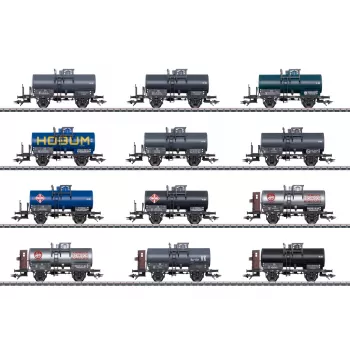 Märklin 00719 H0 Βιτρίνα βαγονιών δεξαμενών της DB (00719)