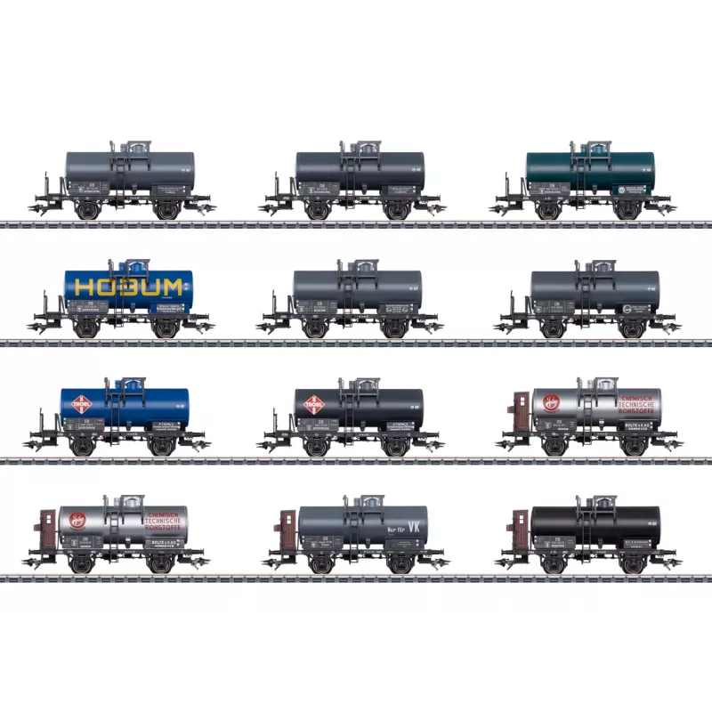 Märklin 00719 H0 Βιτρίνα βαγονιών δεξαμενών της DB (00719)