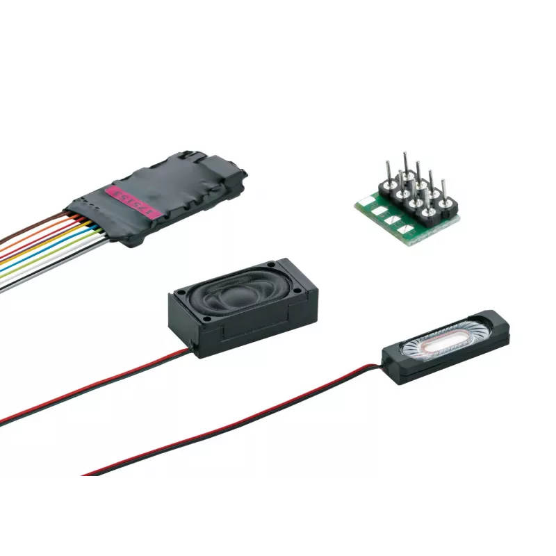 Märklin 60987 mSD/3 ηλεκτρομηχανή αποκωδικοποιητής ήχου με καλωδιώσεις
