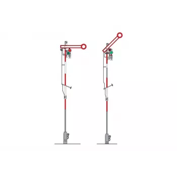 Märklin 70391 H0 φωτεινό σήμα ελιγμών με LED και ψηφιακό αποκωδικοποιητή