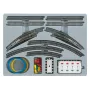 Märklin 08192 διπλή συσκευασία γραμμών T1 - Z-Spur (1:220) σετ επέκτασης γραμμών