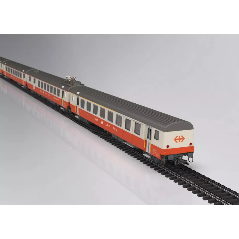 Märklin 42190 H0 σετ 4 βαγονιών Swiss Express επιβατικά βαγόνια SBB