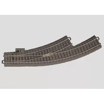 Märklin 24671 H0 C-Σιδηροτροχιά Καμπύλη R6 30°
