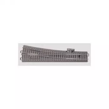 Märklin H0 C-Σιδηροτροχιά (με Υπόστρωμα) 24712 Αλλαγή, Λεπτή, Δεξιά 236,1 mm (24712)