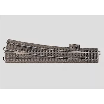 Märklin H0 C-Σιδηροτροχιά (με Υπόστρωμα) 24712 Αλλαγή, Λεπτή, Δεξιά 236,1 mm (24712)