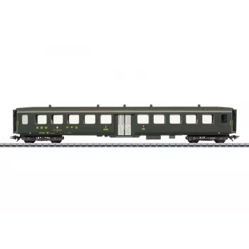 Märklin 043383 H0 Ελαφρύ Βαγόνι Χάλυβα 2ης Θέσης SBB