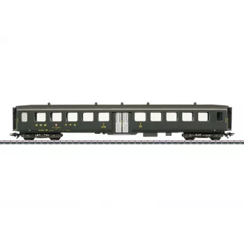 Märklin 043383 H0 Ελαφρύ Βαγόνι Χάλυβα 2ης Θέσης SBB
