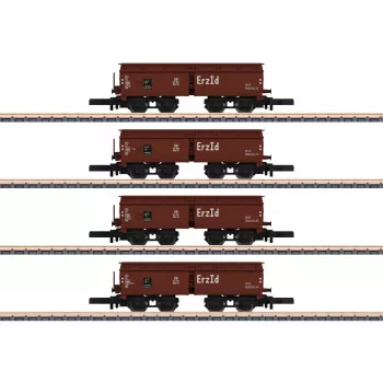 Märklin 082710 Z Σετ Βαγονιών Αυτοεκφόρτωσης Deutsche Bundesbahn Εποχή IV