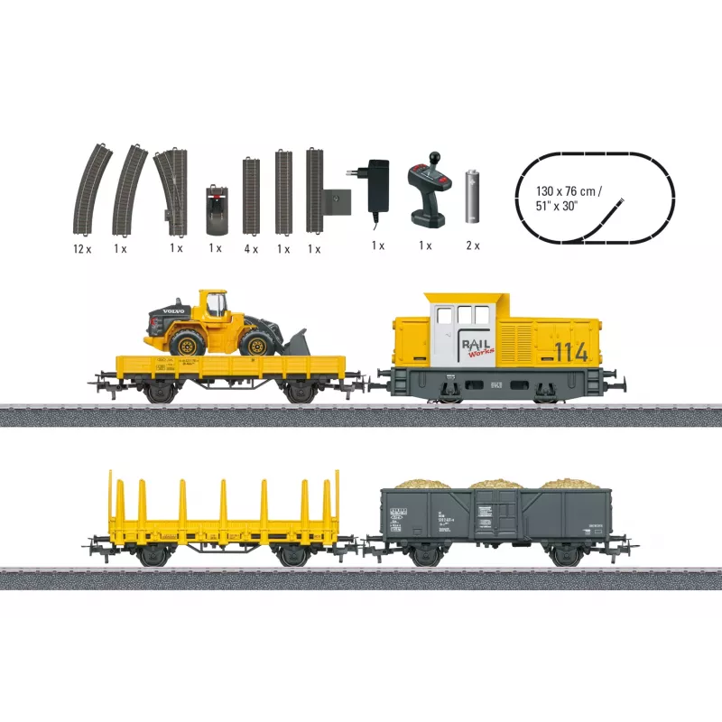 Märklin Start up 29188 H0 Σετ Εκκίνησης Εργοτάξιο Σετ Εκκίνησης Εργοταξίου