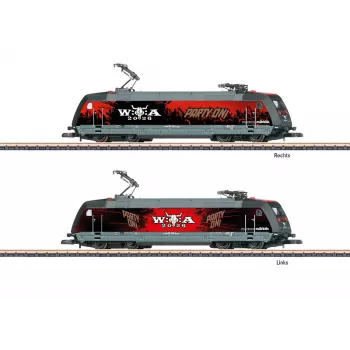 Märklin 088666 Z Γραμμή Ηλεκτρική Ατμομηχανή BR 101 Wacken Open Air 2026 Ειδική Έκδοση