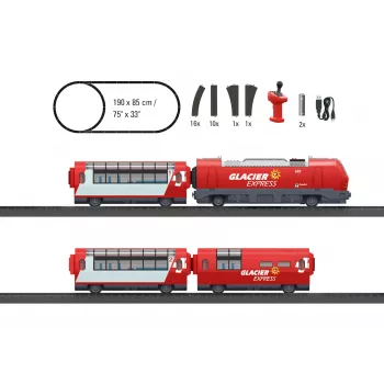 Märklin World 29348 H0 Σετ Εκκίνησης Glacier Express (29348)