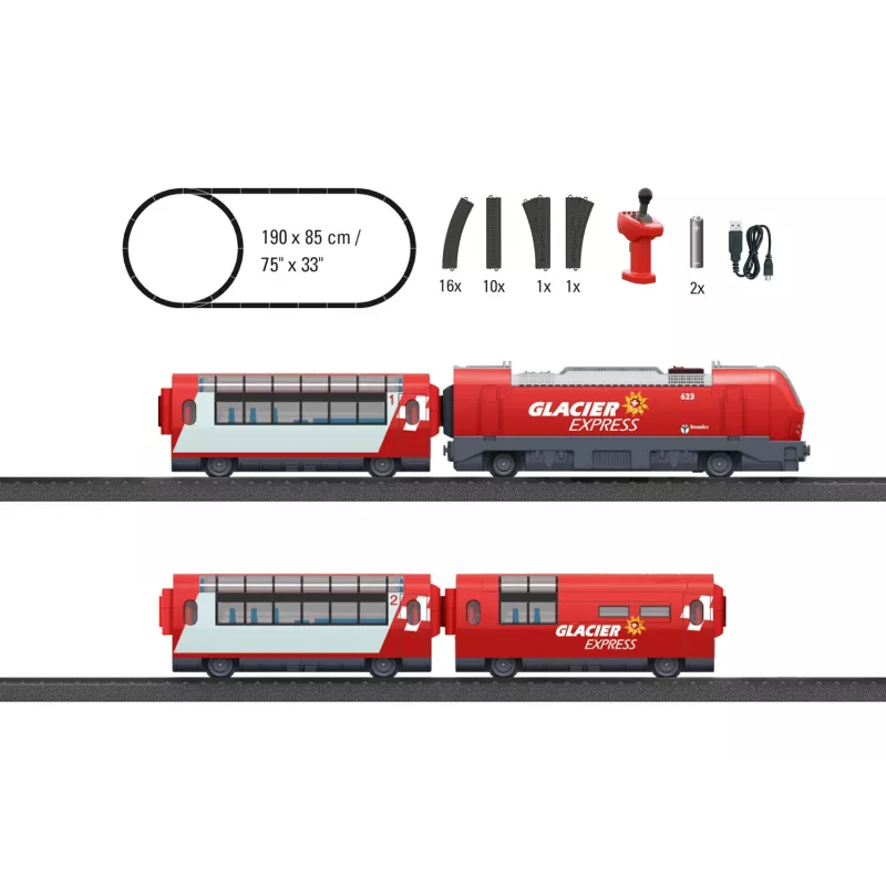 Märklin World 29348 H0 Σετ Εκκίνησης Glacier Express (29348)
