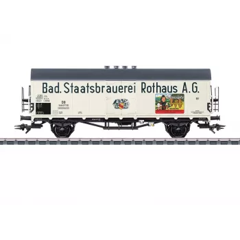 Märklin 046805 H0 AC Βαγόνι με Στύλους Rlmms 580 Deutsche Bundesbahn Εποχή IV Επίπεδο Βαγόνι με Στύλους