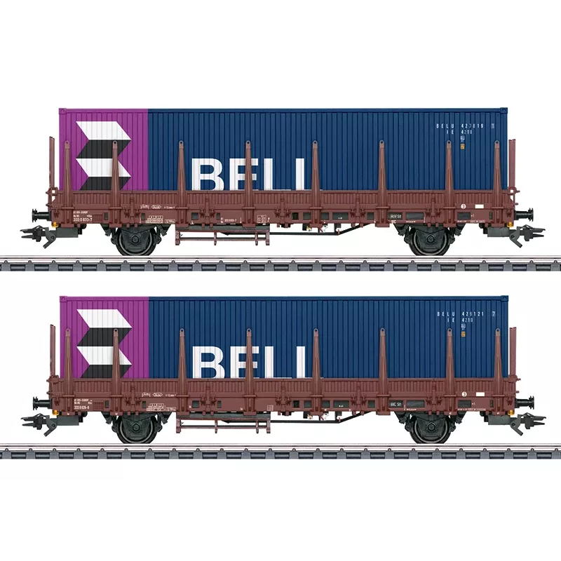 Märklin 046939 H0 Καλυμμένο Βαγόνι Εμπορευμάτων Gms 30 DB Εποχή III AC