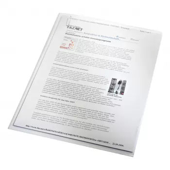 Leitz A4 Θήκες Εγγράφων, 0,13 mm PP, πράσινο, συσκευασία 100 τεμ. 40000055