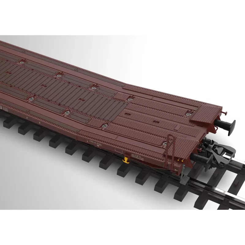 Märklin 47430 H0 Ζεύγος Πλατφόρμων Laads 800B της Transwaggon GmbH