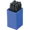 Brüder Mannesmann Σετ 9 Σφραγίδων Αριθμών 10 mm (245-10)