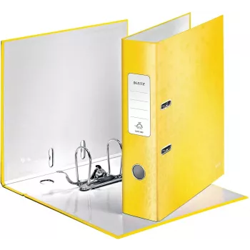 Leitz 180° WOW A4 ντοσιέ αρχειοθέτησης κίτρινο 80mm ράχη 600 φύλλα χαρτόνι 10050016