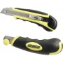 Brüder Mannesmann γενικός κόφτης με Softgrip, αυτόματη ρύθμιση λεπίδας, λεπίδα θραύσης 18 mm, 60100