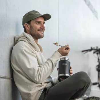 THERMOS ICON Θερμοδοχείο 0,71 L Μαύρο Θερμομονωτικό ανοξείδωτο ατσάλι 4120333071