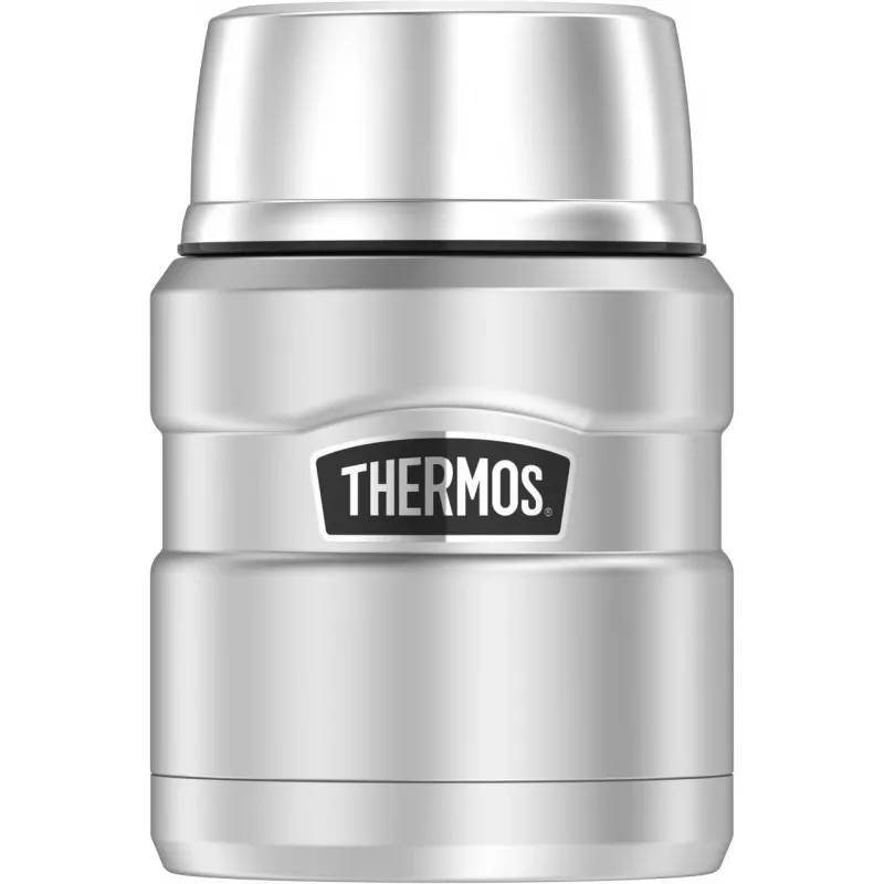THERMOS SK Food Jar Θερμοδοχείο τροφίμων Μαύρο/Ασημί 470 ml 4001233047