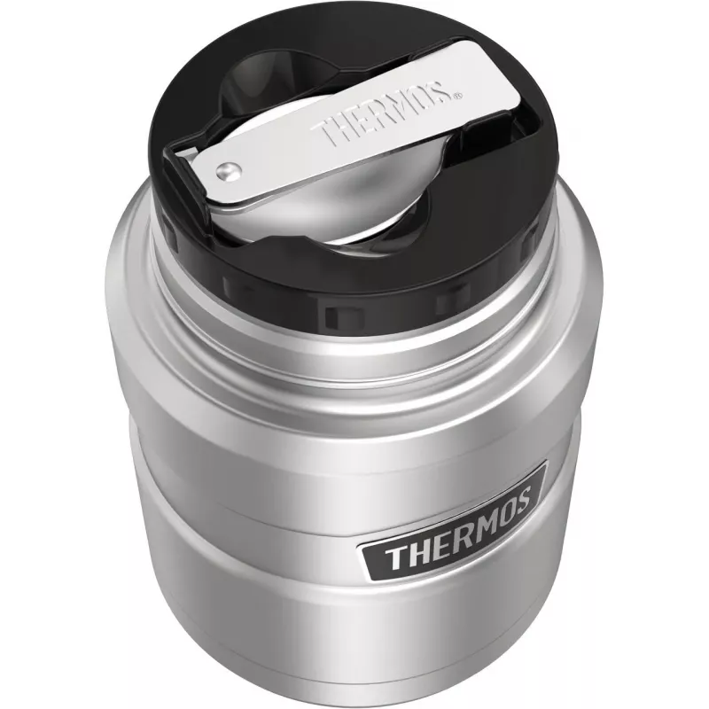 THERMOS SK Food Jar Θερμοδοχείο τροφίμων Μαύρο/Ασημί 470 ml 4001233047