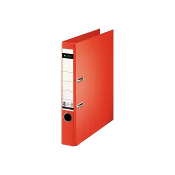 LEITZ 180° Αρχειοθήκη με μοχλό A4 50 mm Ανοιχτό κόκκινο χαρτόνι 1008-00-20