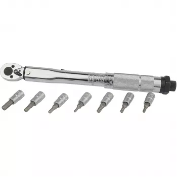Brüder Mannesmann M18314 Σετ κλειδιών ροπής 5-25 Nm, 1/4 ίντσες υποδοχή, 19 τεμ.