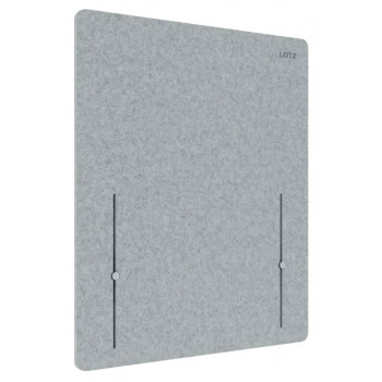 LEITZ Cosy Διαχωριστικό γραφείου 61220085, ανοιχτό γκρι, 60 x 70 cm, τσόχα PET
