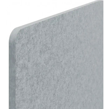 LEITZ Cosy Διαχωριστικό γραφείου 61220085, ανοιχτό γκρι, 60 x 70 cm, τσόχα PET
