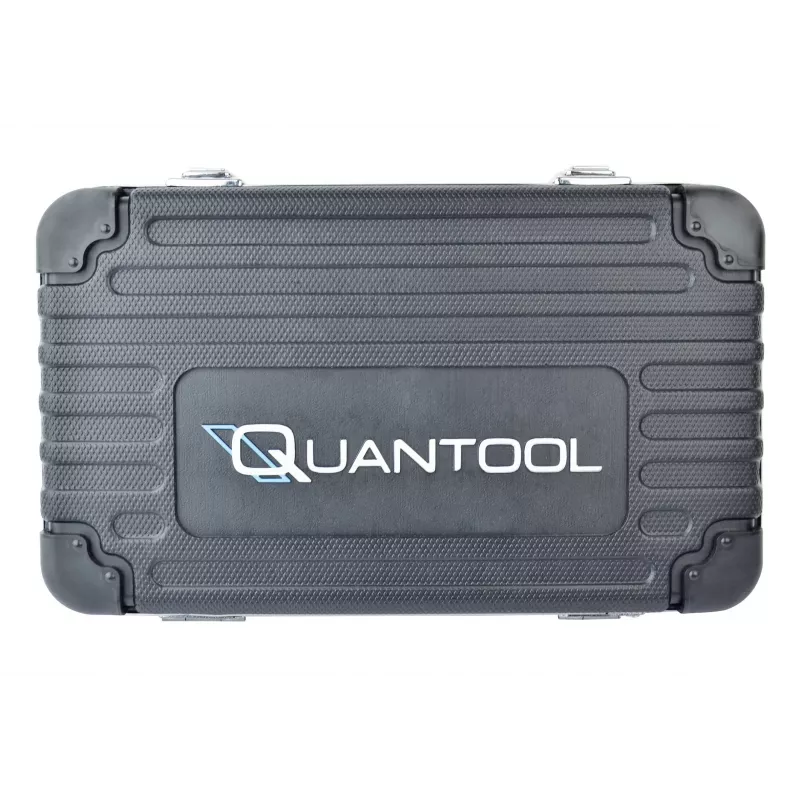 BRÜDER MANNESMANN QUANTOOL Q25003 116-Piece 1/4 inch Hex Bit Set with Security Bits