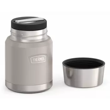 THERMOS ICON Θερμοδοχείο μπεζ 0,47 L Μονωμένο δοχείο ανοξείδωτου χάλυβα με πτυσσόμενο κουτάλι 4120323047