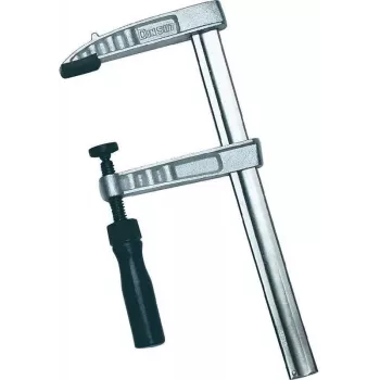 Brüder Mannesmann Βιομηχανικός σφιγκτήρας DIN 5117, 120 mm άνοιγμα, 60 mm βάθος, ελατό χυτοσίδηρο, Μπλε 90425