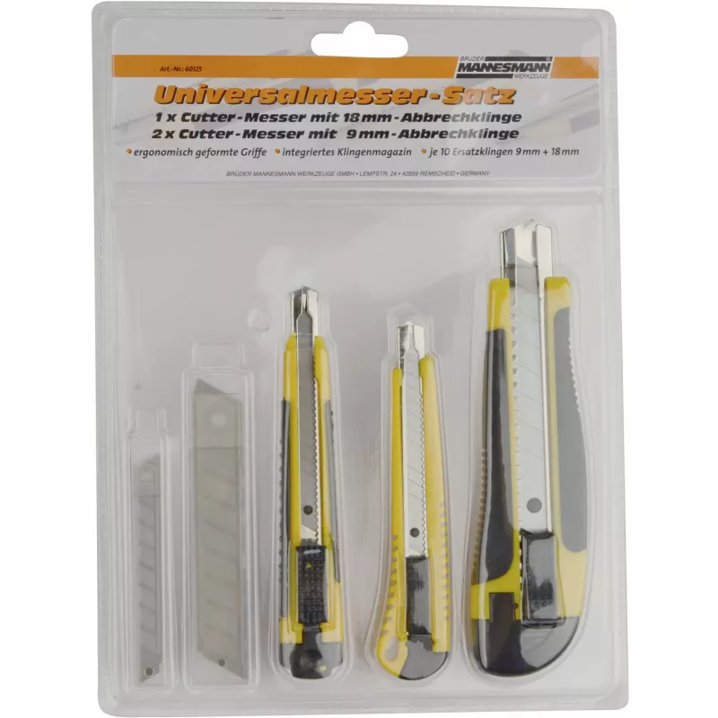 Brüder Mannesmann M60125 Σετ μαχαιριών γενικής χρήσης
