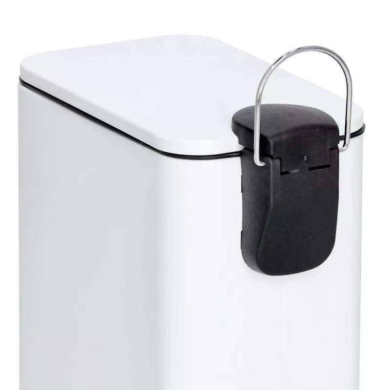 Zeller 18960 κάδος απορριμμάτων 5,0 L, λευκό