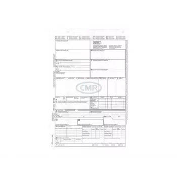 RNK Verlag διεθνές δελτίο αποστολής CMR, 4-φύλλο αυτοαντιγραφικό σετ, DIN A4, για Γερμανία 2100