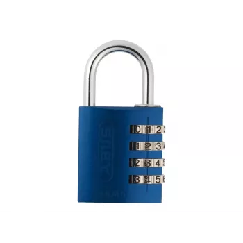 ABUS 488078 Συμπαγές ορειχάλκινο λουκέτο με σκληρυμένο χαλύβδινο βραχίονα, σώμα 45 mm, διαφορετικό κλείδωμα, 2 κλειδιά ABVS48807