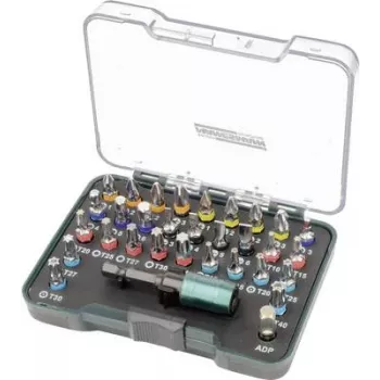 Brüder Mannesmann M29710 Σετ 32 τεμ. κατσαβιδιών-μυτών με μαγνητικό ταχυσύνδεσμο