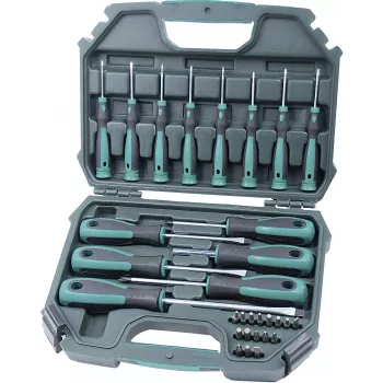 Brüder Mannesmann M11850 Σετ εργαλείων 30 τεμ. σε βαλιτσάκι θερμοδιαμόρφωσης | χάλυβας χρωμίου-βαναδίου | οικιακή χρήση & DIY