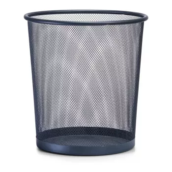 ZELLER MESHLINE Καλάθι αχρήστων 12L ανθρακί 17740