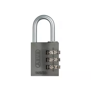 ABUS 466229 Συμπαγές ορειχάλκινο λουκέτο με σκληρυμένο χαλύβδινο τόξο, 30 mm, ομαδοποιημένο κλείδωμα? Όχι, μη ομαδοποιημένο, 2 κλειδιά