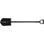 BRÜDER MANNESMANN M63120 μεταλλικό φτυάρι 1180 mm μαύρο για κόψιμο γκαζόν και κοπή ριζών