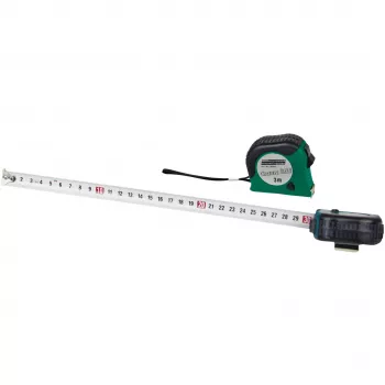 Brüder Mannesmann M80503 μεζούρα 5 m με ταινία χάλυβα 19 mm, λαστιχένιο περίβλημα ABS, μετρικό, κλάση II