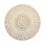 Zeller Σετ 6 τεμ. χρυσόχρωμα σουπλά με εγκοπές | 45 x 30 cm | PVC 27003
