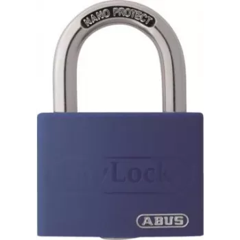ABUS myLock T65AL/40 μπλε αλουμινένιο λουκέτο με σκληρυμένο χαλύβδινο βραχίονα 802829