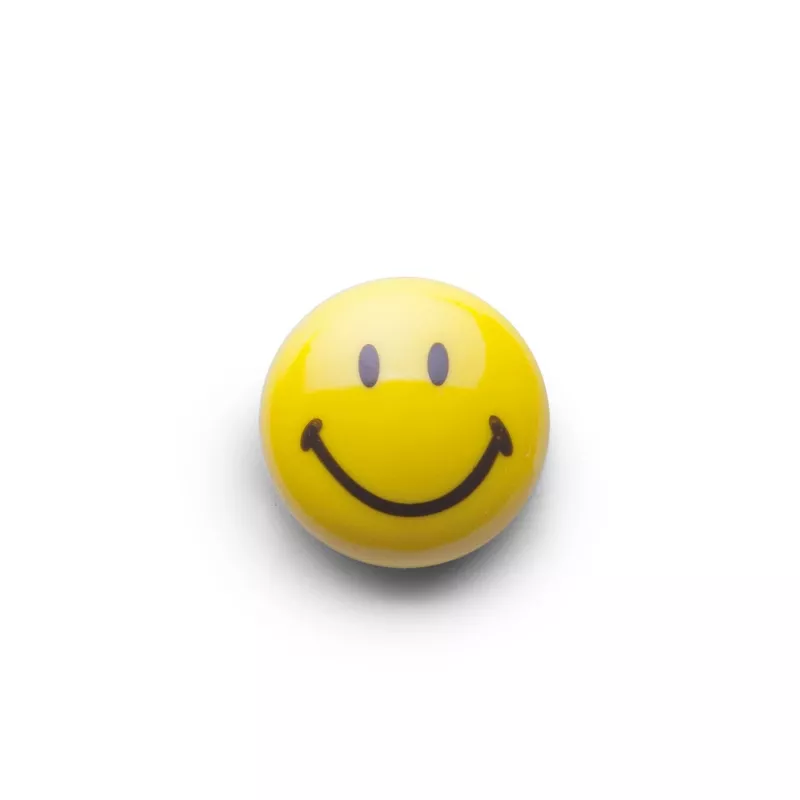 Zeller Smiley σετ μαγνητών 6 τεμ. 3 cm κίτρινο 11204